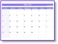 April 2025